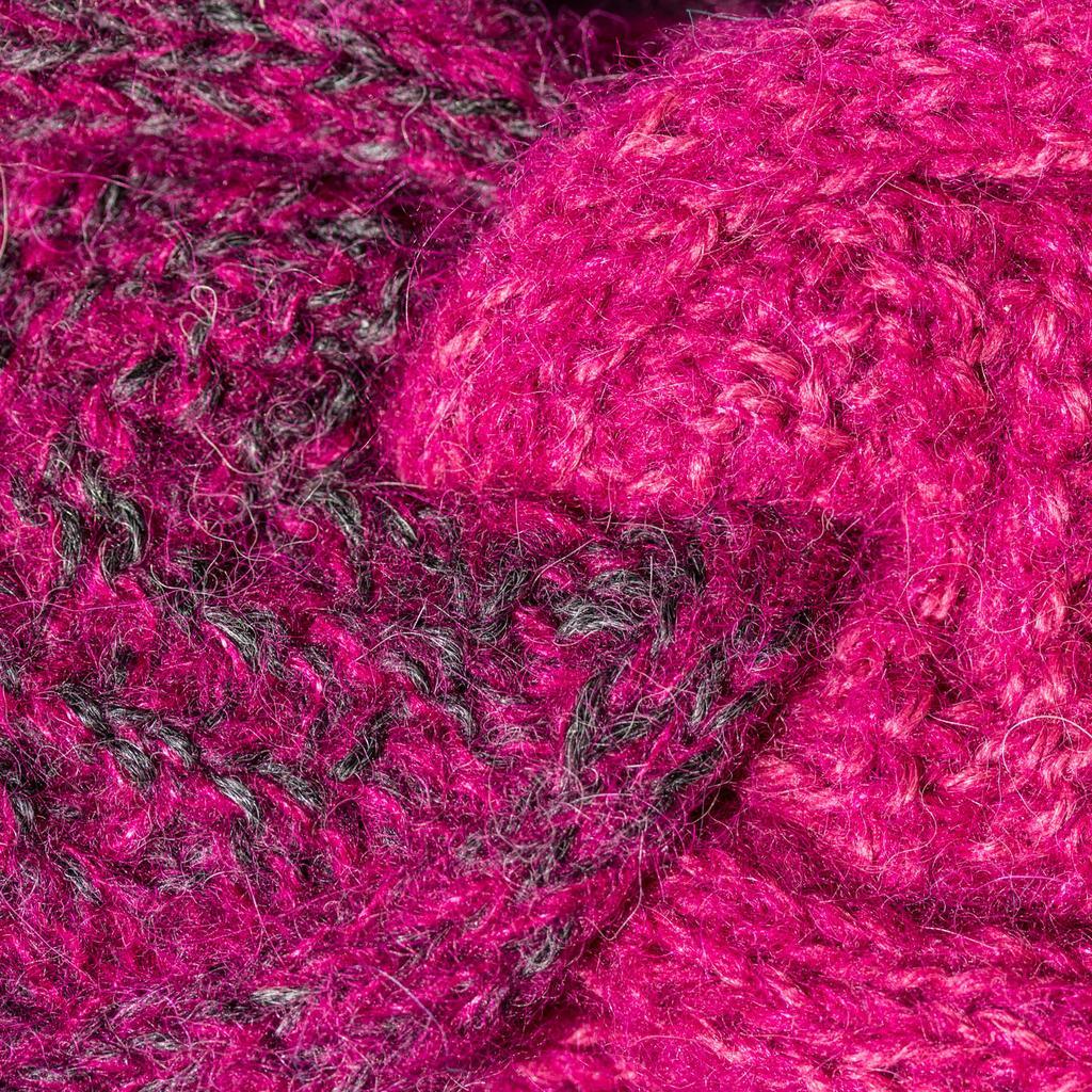 Alpaka Stirnband Twist violett-zweifarbig - Image 2