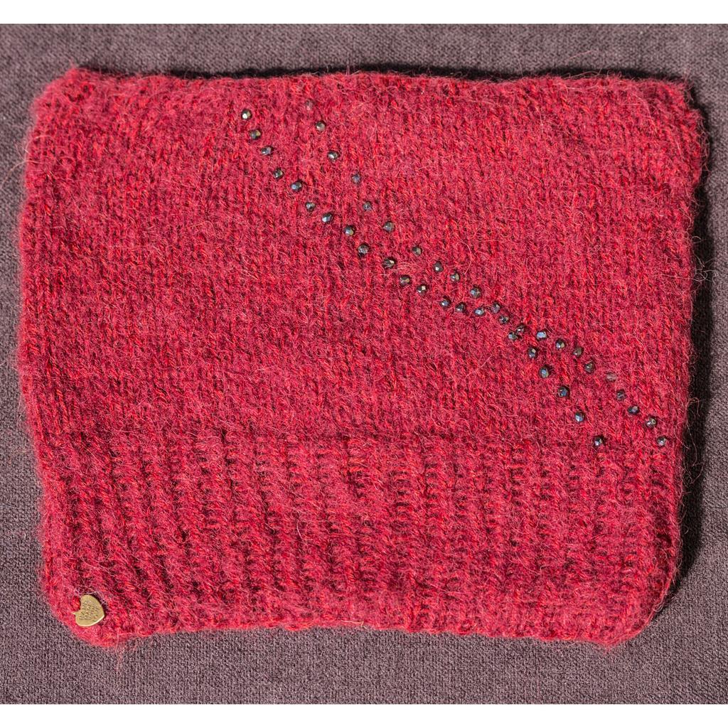 Alpaka Kittyhat weinrot