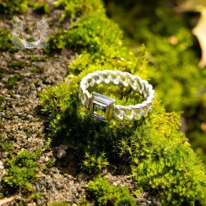 Silberring mit Iolit