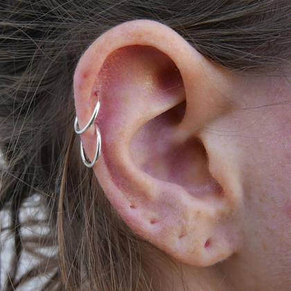 Helix Piercing| 925 Sterling Silber | 1 Stück | handgemacht