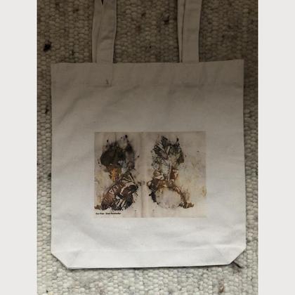 Tote Bag Motiv: Brombeerblatt & Zwiebelschale