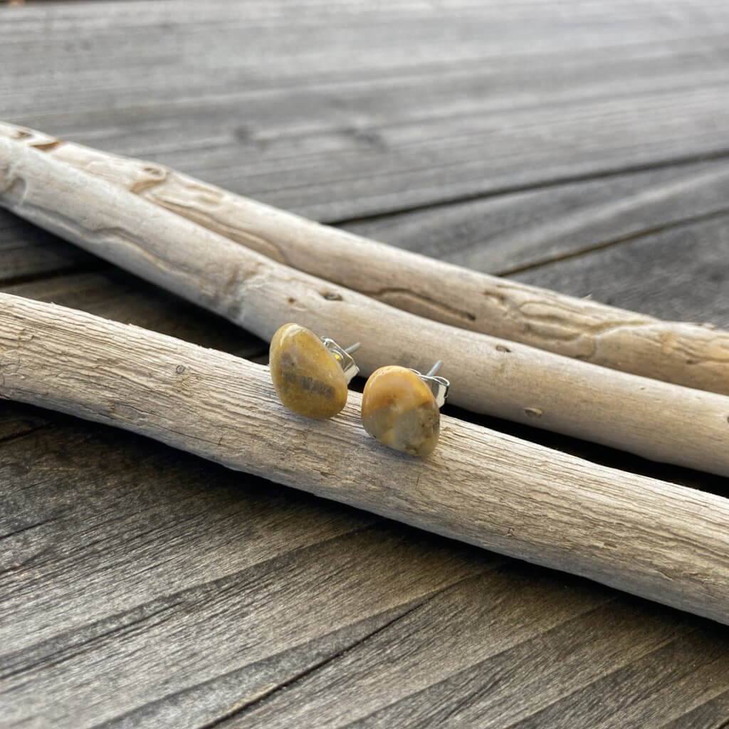 Kieselkunst Ohrstecker