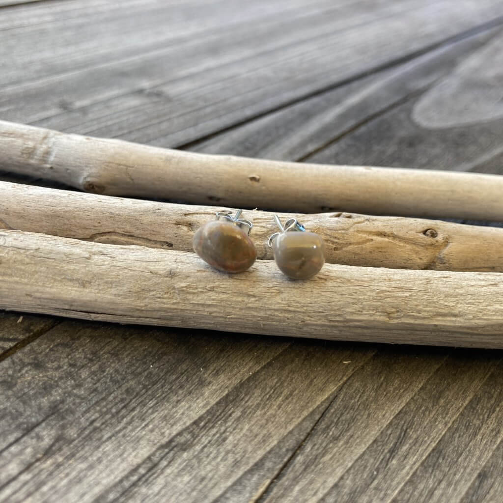 Kieselkunst Ohrstecker