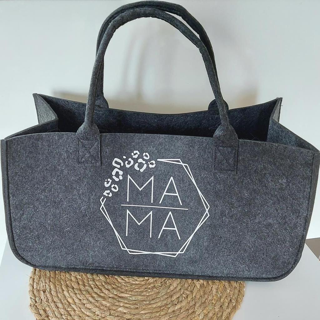 XL Filztasche anthrazit