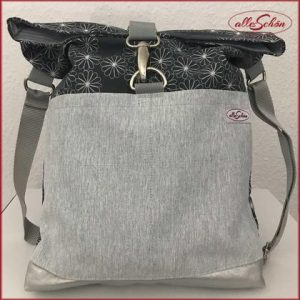 Umhängetasche light flower