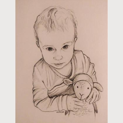 Portrait Bleistift A4