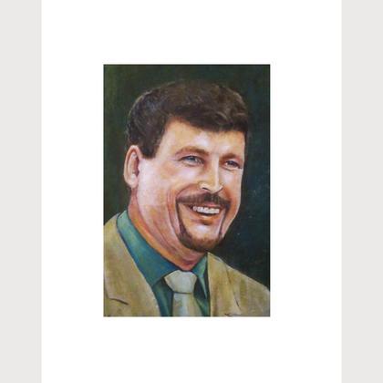 Portrait Acryl auf Leinwand (30x40cm) - Image 3