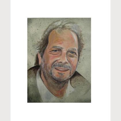 Portrait Acryl auf Leinwand (30x40cm) - Image 2