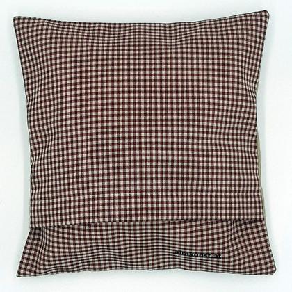 Kissen "Eule" mit Zirbenfüllung, 28 cm x 28cm, beige - Image 2