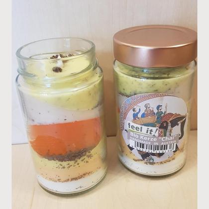 Bio Kerze "Chai" im Glas