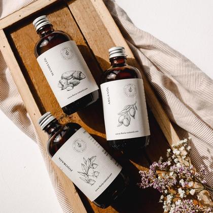 FLORIA - Mandelöl kaltgepresst BIO 100ml - Image 2