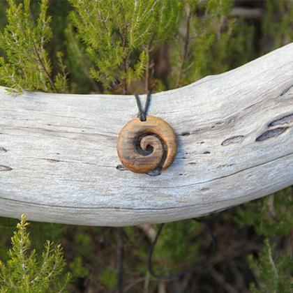 Koru Classic - - Holzanhänger aus altem Holzfass - Image 3