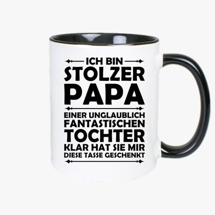 Stolzer Papa Tochter - Tasse - Image 3