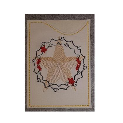 Adventskalender to go Geschenkverpackung Hülle bestickt - Image 4