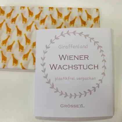 Wiener Wachstuch Gr. XL Giraffen