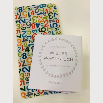 Wiener Wachstuch Gr. L Zahlen