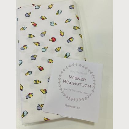 Wiener Wachstuch Gr. M Eis