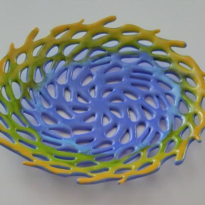 Glasschale Powders Gaps