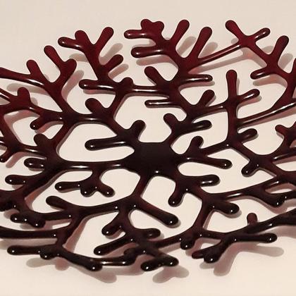 Glasschale Koralle - Image 2