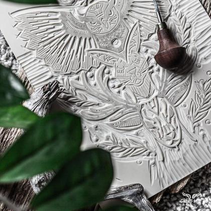 Linoldruck "Totem" - Image 3