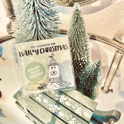"Bär*y Christmas" GRÜMI inkl. Blühanleitung