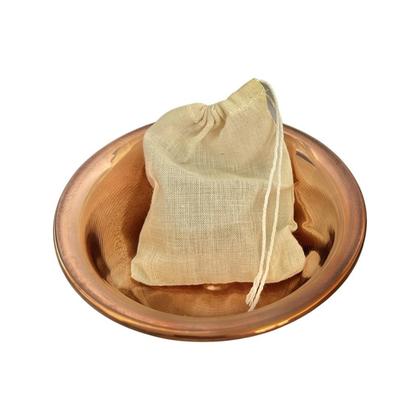 Kupferschale & Sauna Tea, Aromaschale und Saunaduft