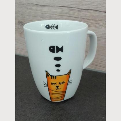 Kaffeebecher “Catfish“ orange