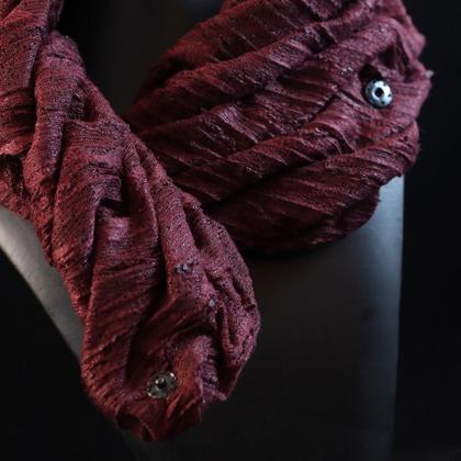 VarioSchal mit Druckknöpfen "Bourdeaux" (Canadian Smoking) - Image 4