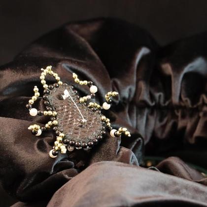 Schmuckkäfer/Brosche "Netzchen" - Image 4