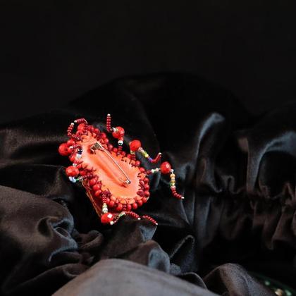 Schmuckkäfer/Brosche "Pailletier" - Image 4