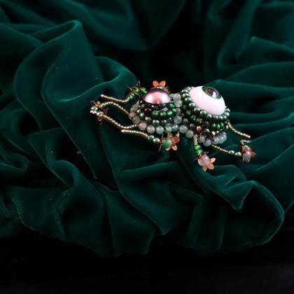 Schmuckkäfer/Brosche "EyeBall" - Image 2