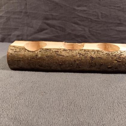 Kerzenhalterung aus Holz - Image 3