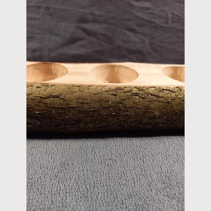 Kerzenhalterung aus Holz - Image 3
