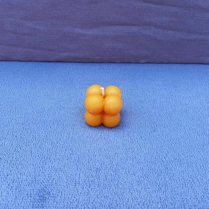 Bubble Kerze klein, Bienenwachskerze