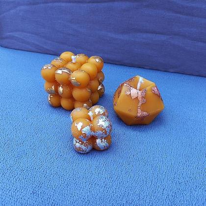 Bubble Kerzen - Set, Bienenwachskerze - Image 2