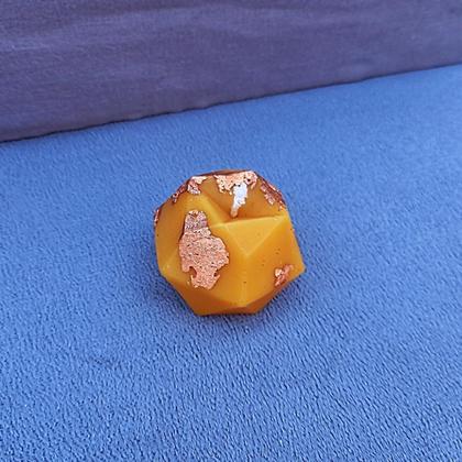 Bubble Kerze Bronze, Bienenwachskerze - Image 2