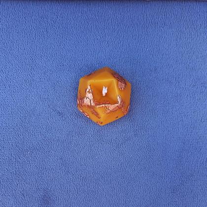 Bubble Kerze Bronze, Bienenwachskerze - Image 4