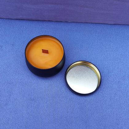 Bienenwachskerze, Kerze in Dose