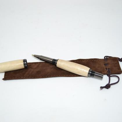 Holz Rollerpen Kugelschreiber Walnuss Nuss