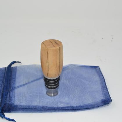 Holz Flaschenverschluss Weinstöpsel Weinstoppen Zeder Unikat