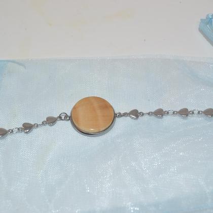 Holz Armband Trachtenschmuck Armkette Holzschmuck Ahorn Armschmuck Schmuck - Image 2