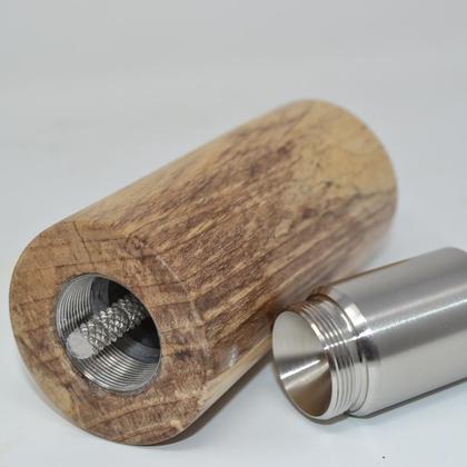 Holz Gewürzmühle Einhand Mühle Walnuss Pfeffermühle Salzmühle - Image 2