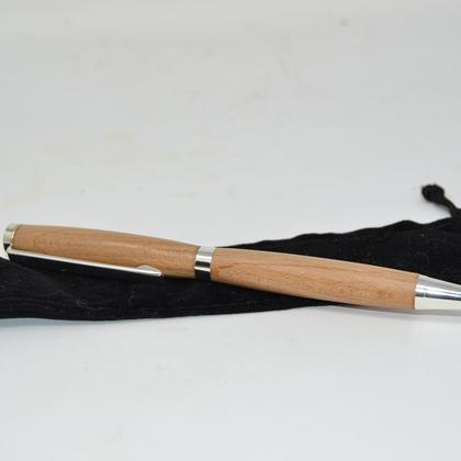 Holz Kugelschreiber Erle Drehkugelschreiber aus Holz Holzkugelschreiber