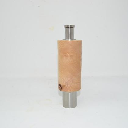 Holz Gewürzmühle Zirbe Einhand Salzmühle Pfeffer Mühle handmade