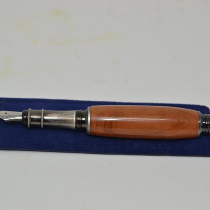 Holz Füllfeder Füller aus Holz Schraubkappe Handarbeit Geschenk Unikat - Image 2