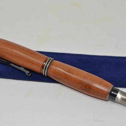 Holz Füllfeder Füller aus Holz Schraubkappe Handarbeit Geschenk Unikat - Image 4