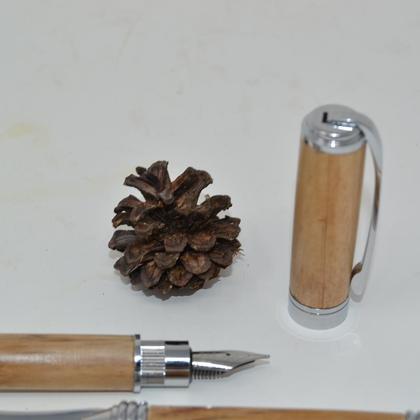 Holz Füllfeder Füller Füllfederhalter Brieföffner Atlaszeder Geschenkset handmad - Image 3