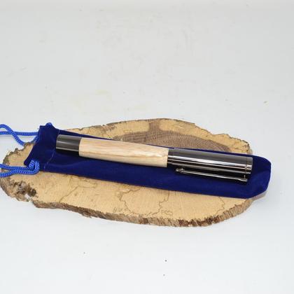 Holz Füller Füllfeder aus Holz Pen Esche handmade Unikat Geschenk - Image 4