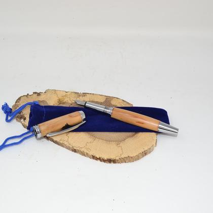 Holz Füllfeder Füller Zeder Handarbeit Schraubkappe Unikat Geschenk