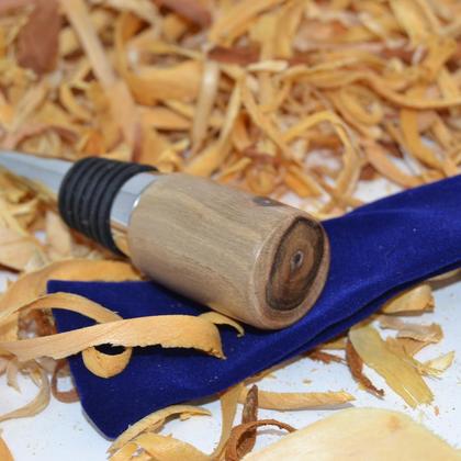 Holz Flaschenverschluss Weinstöpsel Weinstoppel Walnuss Flaschenverschluss - Image 2